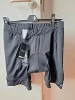 Kort fietsbroekje met zeem dames zwart maat xl 46 nieuw, Inq, Zwart, Maat 46/48 (XL) of groter, Nieuw