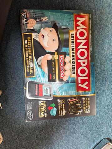 Monopoly Extreem Bankieren Bordspel beschikbaar voor biedingen