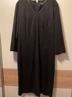 Zwarte suedine jurkje met driekwart mouw  mt 42, Nieuw, Jurk, Ophalen of Verzenden, Zwart