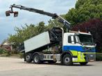 Volvo FM 330 186dkm! !6X2!Kraan/KIPPER!RADIO REMOTE! EX-GEME, Auto's, Automaat, Euro 5, Wit, Origineel Nederlands