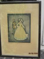 Jennie HARBOUR, Mooie Kleurets Vroeg Victoriaanse Mode, Antiek en Kunst, Kunst | Etsen en Gravures, Ophalen