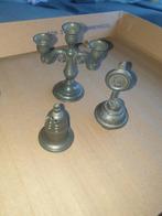 3 tinnen miniatuur, Antiek en Kunst, Antiek | Tin, Ophalen of Verzenden