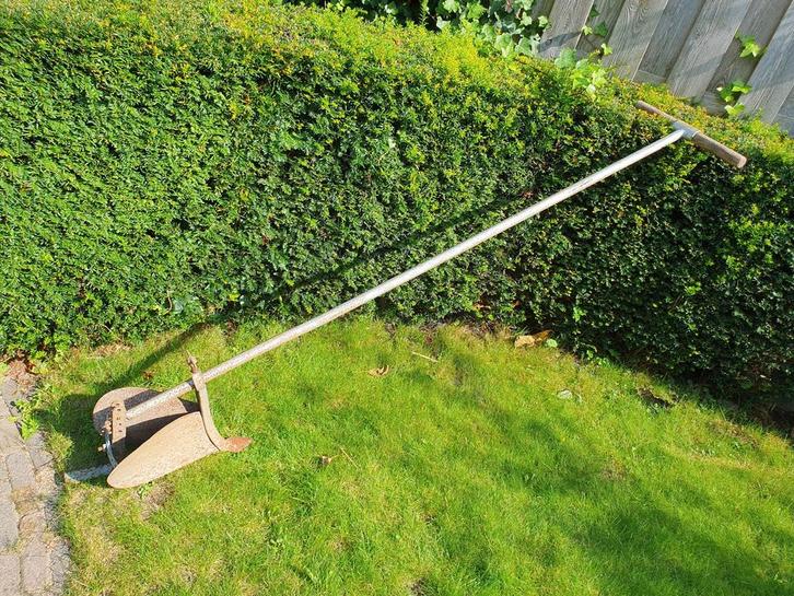 Antieke aardappelploeg - Handgereedschap, Antiek en Kunst, Antiek | Gereedschap en Instrumenten, Ophalen