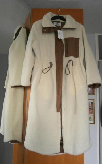Mooie Indiska Outerwear jas mt S valt als M teddy+stof nieuw beschikbaar voor biedingen