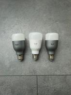 Yeelight RGB lampen 3x, Ophalen of Verzenden, Zo goed als nieuw, E27 (groot), Led-lamp
