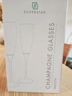 Luxe champagneglazen Zilverstad, Verzamelen, Ophalen of Verzenden, Zo goed als nieuw