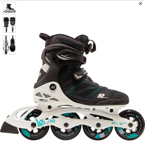 K2 skeelers VO2 boa maat 39,5, Sport en Fitness, Skeelers, Zo goed als nieuw, Inline skates 4 wielen, K2, Ophalen