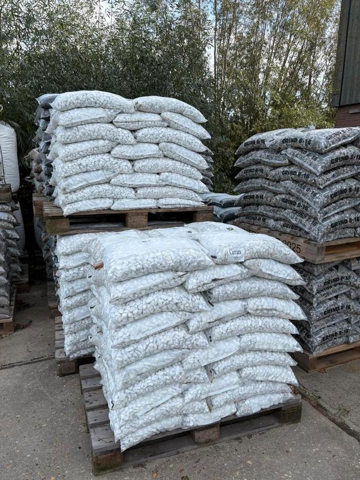 OUTLET ZAND EN GRIND ZAKKEN, Tuin en Terras, Zand, Nieuw, Ophalen