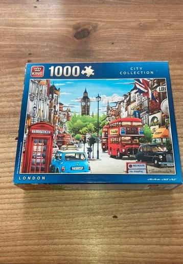 Puzzel “London” 1000 stukjes van King beschikbaar voor biedingen