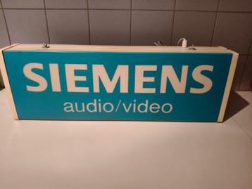 Siemens audio / video lichtreclame  beschikbaar voor biedingen