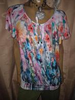 Prachtige nieuwe shirt van caroline biss maat 46, Ophalen of Verzenden, Zo goed als nieuw, Maat 46/48 (XL) of groter, Korte mouw