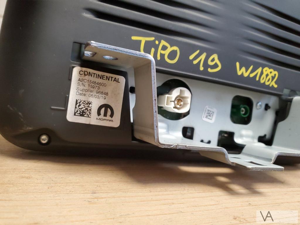 Fiat Tipo 2014 - 2022 radio navigatie display 07356709000, Ophalen of Verzenden, Gebruikt, Fiat