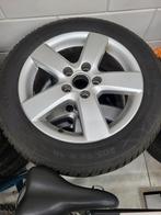Winterbanden 205/55R16 op velg 5x112 VW Audi Seat Skoda, Auto-onderdelen, Banden en Velgen, Gebruikt, 16 inch, Banden en Velgen