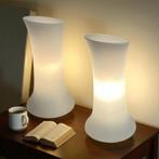 Vintage SCE Hurricane Tafellampen - Set of Twee, Gebruikt, SCE France, Huysmans, Glas