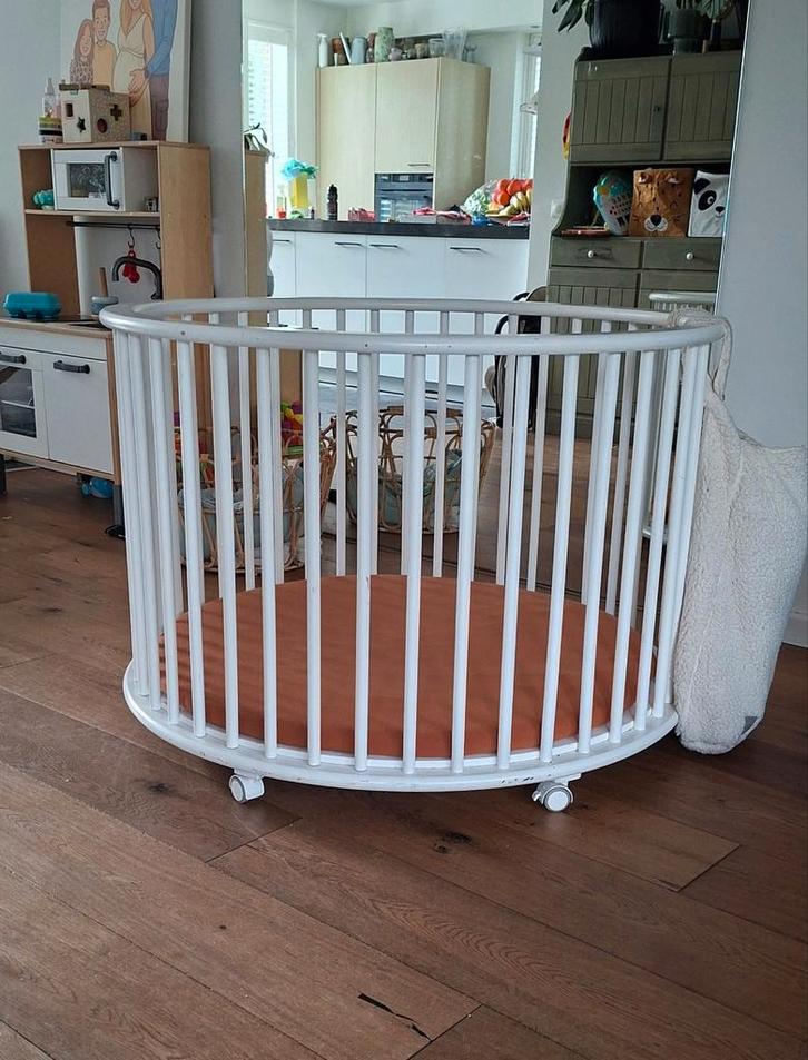 Bopita box rond diameter 102 cm, Kinderen en Baby's, Boxen, Gebruikt, Rond, Wieltjes, Ophalen of Verzenden