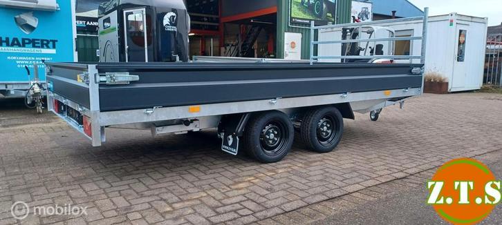 Hapert Azure H2 405 x 200 cm, Parabool vering, Oprijpakket, Auto diversen, Aanhangers en Bagagewagens, Nieuw