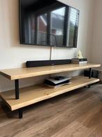 Unieke massief eiken wandplanken, Huis en Inrichting, Kasten | Televisiemeubels, Ophalen, Gebruikt, 150 tot 200 cm, Minder dan 100 cm
