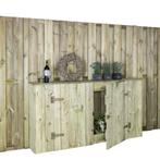 schuttingkast | 90x180 cm | kast | tuinkast | opbergkast