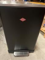 Wesco Big Double Boy afvalbak matzwart 36L - 2 deukjes, Info@mystore.nl, Met pedaal, 50 tot 75 cm, Verzenden