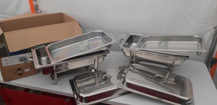 Chafing Dish Set - Warmhouders, Zakelijke goederen, Horeca | Keukenapparatuur, Ophalen