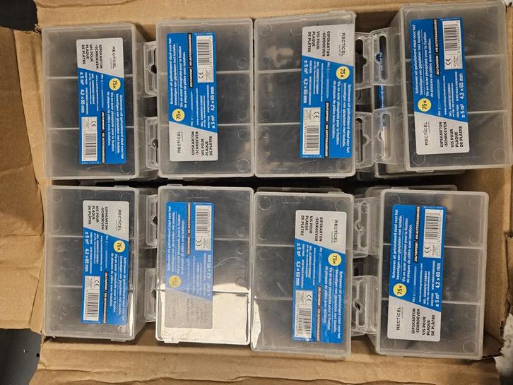 Gipsplaatschroeven - Groot Partij, Doe-het-zelf en Verbouw, Hang- en Sluitwerk, Nieuw, Scharnier, Koper of Messing, Ophalen