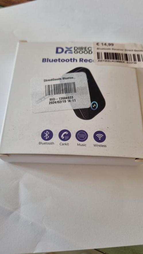 Bluetooth receiver nieuw, Auto diversen, Carkits, Nieuw, Ophalen of Verzenden