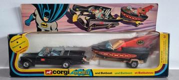 Corgi Toys gift set no. 3 Batman Batmobile en Batboat beschikbaar voor biedingen