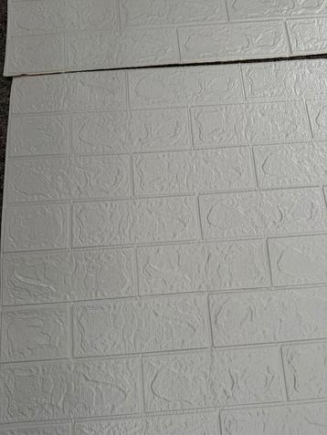 Witte Muurpanelen - Baksteen Look beschikbaar voor biedingen