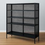 Prachtige mesh kantoorkast, Huis en Inrichting, Kasten | Roldeurkasten en Archiefkasten, Ophalen, Gebruikt, 100 tot 150 cm, 100 tot 150 cm