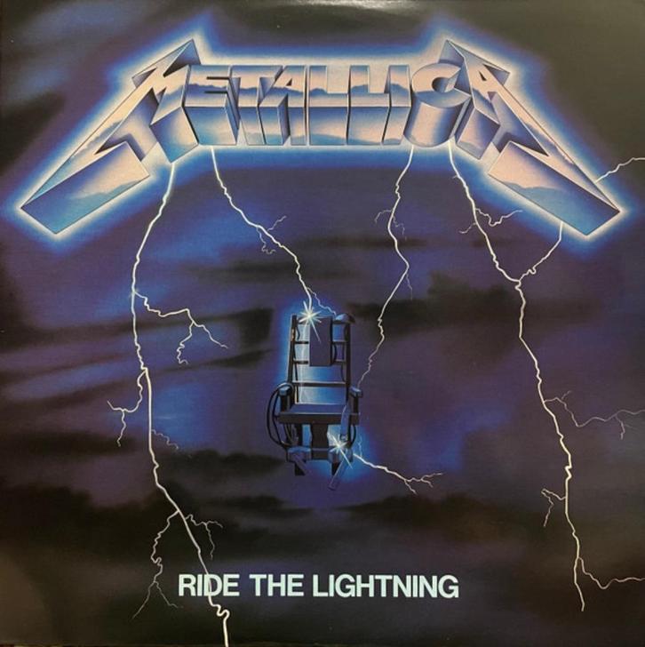 Metallica ‎– Ride The Lightning (LP/Blue Vinyl), Cd's en Dvd's, Vinyl | Hardrock en Metal, Zo goed als nieuw, Verzenden