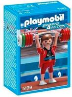 Playmobil 5199 Gewichtheffer - Meer playmobil te koop!, Ophalen of Verzenden, Zo goed als nieuw