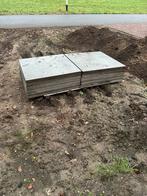 Keramische terrastegel grijs 89,5 x 89,5 x 3, Tuin en Terras, Tegels en Klinkers, Ophalen of Verzenden, Gebruikt, Beton, Terrastegels