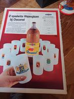 Advertentie van Nutricia Chocomel opaalglazen 1963, Verzamelen, Merken en Reclamevoorwerpen, Overige typen, Ophalen of Verzenden