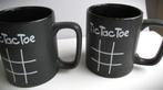 Tic Tac Toe Beker~Mok~Tic-tac~Zwart aardewerk~Nieuw, Nieuw, Ophalen of Verzenden, Overige stijlen, Kop(pen) en/of Schotel(s)