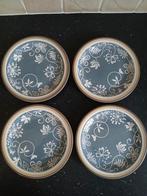 Riverdale Collection  4 gebaksbordjes, Huis en Inrichting, Keuken | Servies, Ophalen of Verzenden, Zo goed als nieuw, Aardewerk