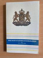 Beknopt overzicht van de geschiedenis der Kon. Marechaussee, Ophalen of Verzenden, Gelezen, Algemeen, W. van den Hoek