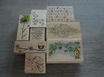 houten stempels div items, Verzenden, Zo goed als nieuw, Houten stempel
