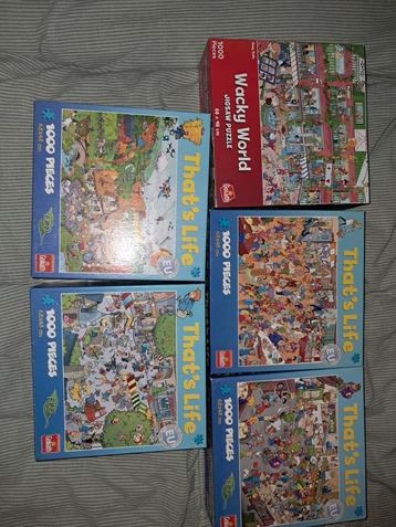 Thats life puzzels 1000 stukjes compleet beschikbaar voor biedingen
