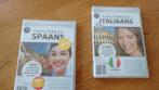 Taalcursus Spaans & Italiaans PC CD-ROM (Nieuw), Computers en Software, Educatie- en Cursussoftware, Ophalen of Verzenden