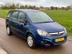 Opel Zafira 1.6 16V 85KW 2009 Blauw APK 02-2025 Airco 7 Pers, Auto's, Opel, Te koop, Geïmporteerd, 14 km/l, Benzine