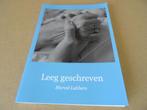 Gedichtenboek Marcel Lubbers Leeg geschreven Ongelezen 2019, Ophalen of Verzenden, Zo goed als nieuw, Eén auteur, Marcel Lubbers