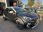 Renault Captur 1.3 TCe 140pk EDC Intens+Pack Winter!, Stof, Gebruikt, 4 cilinders, Zwart