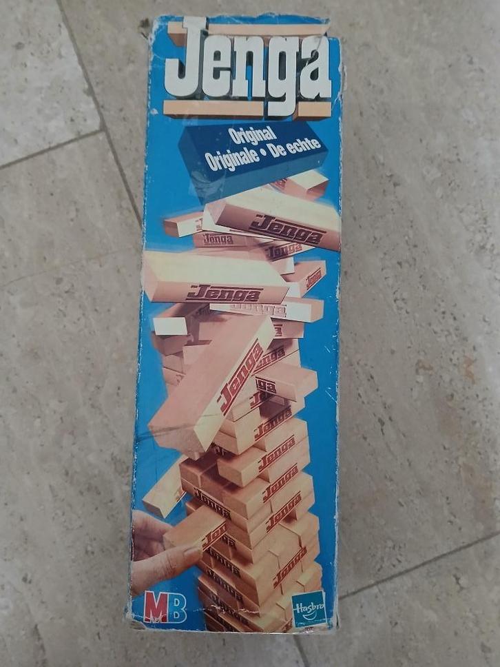 Jenga - De echte - Original, Kinderen en Baby's, Speelgoed | Educatief en Creatief, Bouwen, Ophalen of Verzenden