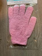 Roze Massage & Peeling Handschoen - Nieuw!, Ophalen of Verzenden, Nieuw, Bad & Douche