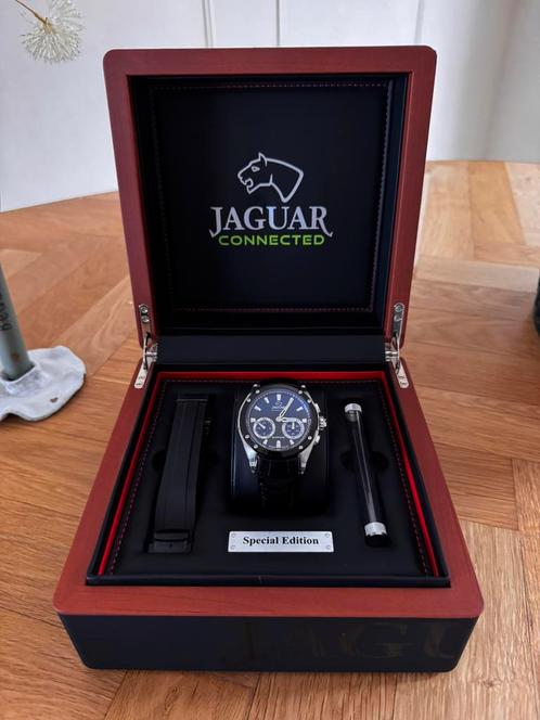 Jaguar Connected, Sieraden, Tassen en Uiterlijk, Horloges | Heren, Zo goed als nieuw, Overige merken, Staal, Verzenden