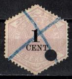 Nederland Telegramzegels nr. 1 gestempeld, Postzegels en Munten, Postzegels | Nederland, Ophalen of Verzenden, T/m 1940, Gestempeld