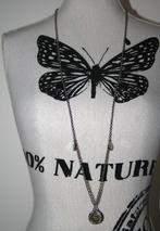 Dyrberg/Kern stainless steel zilverkleurig ketting 95 cm, Sieraden, Tassen en Uiterlijk, Kettingen, Overige materialen, Verstelbaar