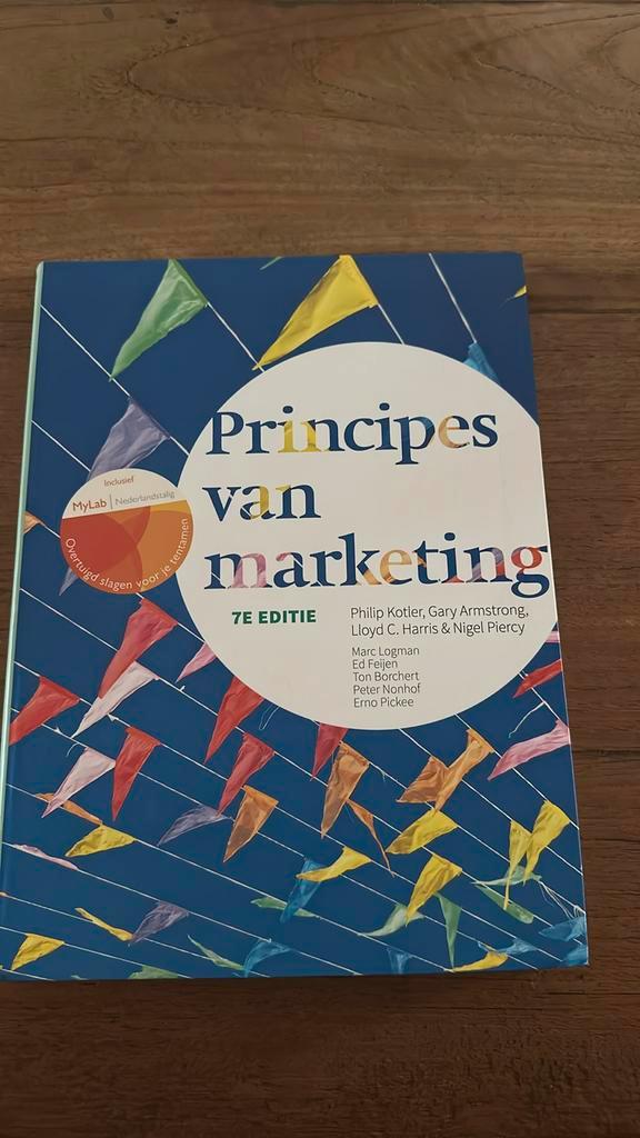 Lloyd C. Harris - Principes van marketing, Boeken, Schoolboeken, Zo goed als nieuw, Nederlands, Overige niveaus, Ophalen of Verzenden