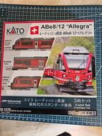 Kato ABe8/12Ällegra" 10-1273 Rood  Nieuw, Hobby en Vrije tijd, Modeltreinen | N-Spoor, Overige merken, Treinset, Gelijkstroom