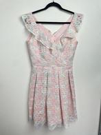 Linea Raffaelli  A-lijn jurk van kant floral mouwloos XS, Frans Smeyersstraat 28, 3270 Scherpenheuvel, België., Ophalen of Verzenden